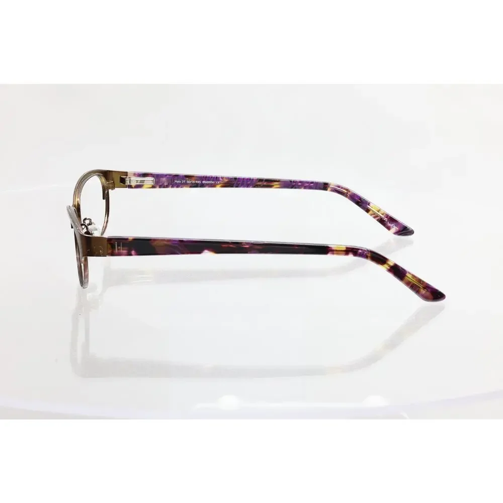 Halo Paris Halo 31 SM BRN 50-15-135 Eyeglass FRAMES ONLY - FAIR CONDITION - READ